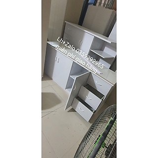Tủ bếp mini nhựa đài mặt gạch