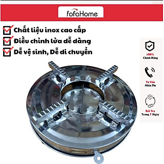 Bếp Nướng Cồn Inox Cao Cấp, Bếp Nướng Lẩu Du Lịch Thanh Gạt Nhẹ Nhàng