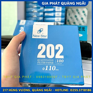 GIẤY LỌC ĐỊNH LƯỢNG 202 - 110mm NEWSTAR FILTER PAPER