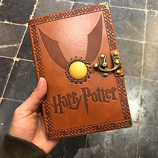 Sổ tay bìa da Hogwast Harry Poter