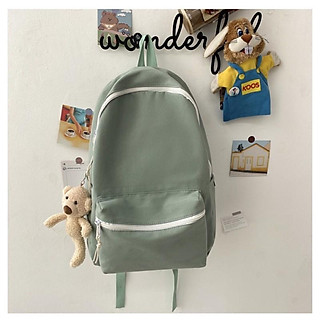 Balo Ms609817 - Xanh - Balo kèm móc gấu