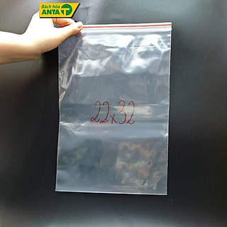 1 ký (kg) túi zip loại dày đẹp - Ấn vào để chọn size - (zip PE, zip lock, zip viền đỏ, zipper)