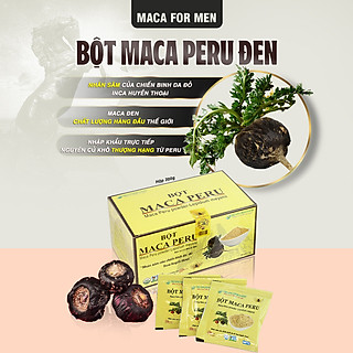 Sâm Bột Maca Peru màu Đen (Lepidium Meyenii)