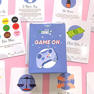Bộ Bài Drinking Game Uống Đê Phiên Bản Trò Chơi 40 Lá Game On Bài Huệ Nốc Out Cho Nhóm Bạn Giải Trí Trong Bữa Tiệc