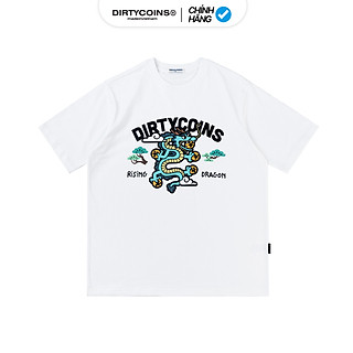Áo Thun DirtyCoins Rising Dragon T-shirt - White
