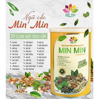 Ngũ Cốc Lợi Sữa , Bầu Min Min [Combo 3 Hộp] tặng ly sứ cao cấp