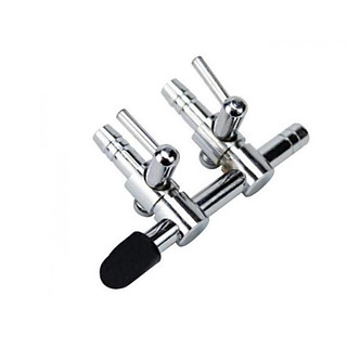 Van inox chia dây sủi oxy cho bể cá