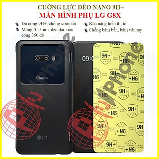 Dán cường lực dẻo nano bảo vệ màn hình phụ dành cho  LG G8X