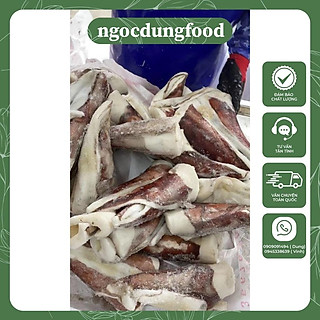 Đuôi mực ống đại dương bự chà bá Bịch 1kg (giao tphcm)