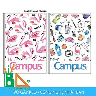 ️️Vở A4 Campus Classy 200 trang - dòng kẻ ngang có chấm️️