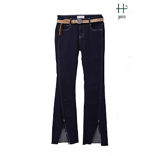 Quần Jeans xanh đen ống rộng - J33 - Xanh đen, Xanh đen