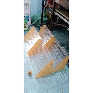 Kệ đựng bút bằng mica - Kệ Mica 35 - 50 Ô để bút