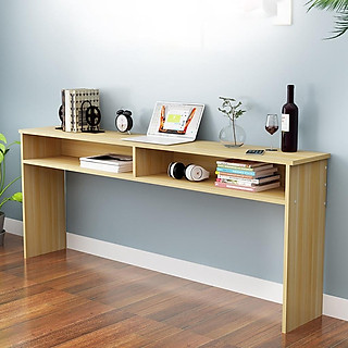 Bàn làm việc thông minh tiết kiệm không gian 2 ngăn, bàn gỗ nhỏ decor cho phòng nhỏ hẹp 100x30x72cm TB005- kagu