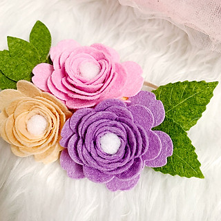 Băng đô bé gái handmade S112