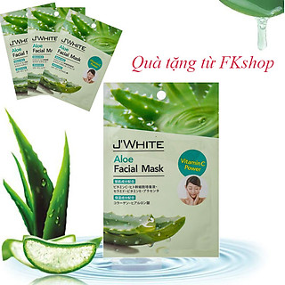 Mua quần tất Nhật Bản tặng miếng đắp mặt nạ JWHITE Nha Đam kháng khuẩn giảm mụn se khít lỗ chân lông sáng da chống lão hóa