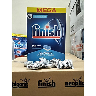 Viên rửa bát Finish 110 viên Mỗi lần rửa dùng 1 viên cho 1 chu trình rửa của máy