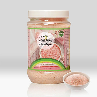 Muối Hồng Himalaya Dạng Nhuyễn (500g) – Theo Tiêu Chuẩn Muối Ăn Bộ Y Tế