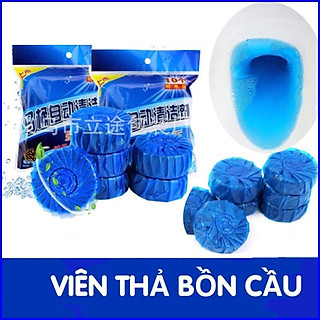 Combo 30 viên tẩy vệ sinh bồn cầu - Viên thả bồn cầu tẩy sạch Diệt khuẩn vết bẩn ở toilet Nhật Bản