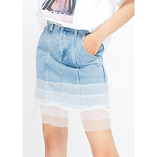CV Jeans phối lưới