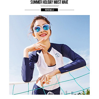 Đồ bơi nữ kèm áo khoác tay dài