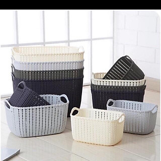 Giỏ nhựa, làn nhựa đựng đồ dùng nhà tắm HOLONG đa chức năng