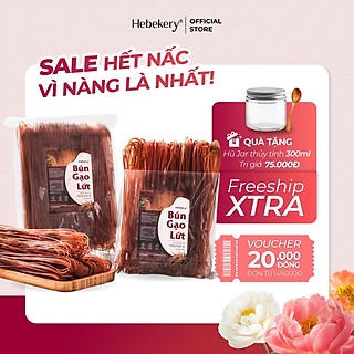 Bún Gạo Lứt Đỏ Eat Clean - Keto - Das - Bún Gạo Lứt Ăn Kiêng Healthy HeBekery by HeBe