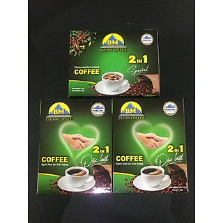 Cà phê đen hoà tan Bình minh Clean coffe 2in1- Cà phê sạch, đậm đà, thơm ngon