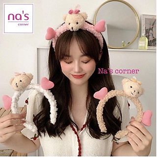 Cài tóc băng đô thú khủng long heo bông bờm tóc