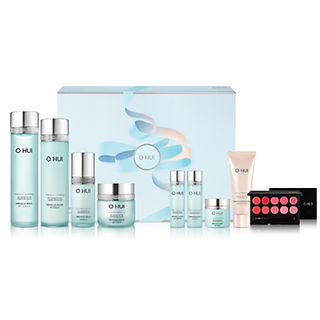 Bộ dưỡng cấp nước da sáng trong OHUI Miracle Aqua 4pcs set