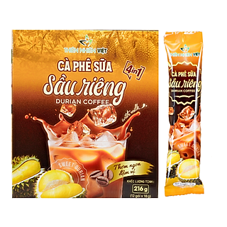 Cà Phê Sữa Sầu Riêng Thiên Nhiên Việt