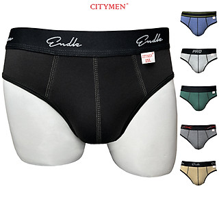 Quần Lót Nam nhiều lưng co giãn 2 chiều vải cotton hiệu CITYMEN, màu ngẫu nhiên, đồ lót - LMTK-MULTI2C