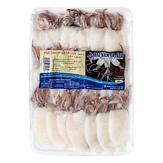 MỰC ỐNG NGUYÊN CON LÀM SẠCH 6-8CM- 500G