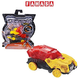 Đồ Chơi Xe Biến Hình Sư Tủ Rực Lửa Wildfire Lion - Screechers Wild 4 EU685004