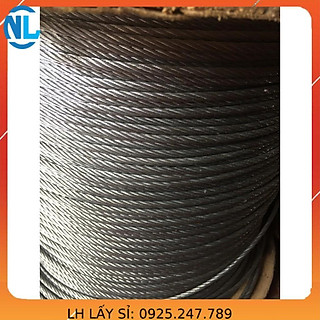 Dây cáp mạ phi 4 x 50m tặng 2 khóa cáp,1 tăng đơ, dây cáp mạ kẽm, cáp thép mạ kẽm, cáp lụa mạ kẽm cáp thép giá sỉ