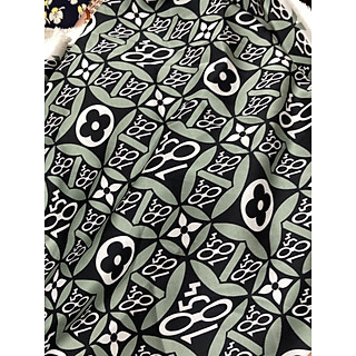 Vải lụa satin hoạ tiết lập thể đều may áo dài đầm bộ quần áo MS9226