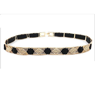 thắt lưng bản nhỏ kết họa tiết