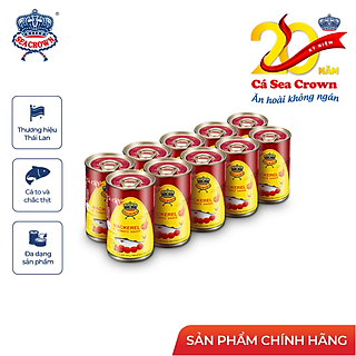 Cá hộp Sea Crown cá Nục sốt cà cay-Lốc 10