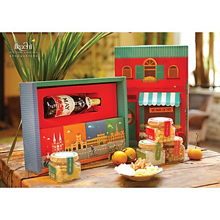 HỘP QUÀ TẾT XANH IKACHI NHÀ SÀI GÒN XƯA