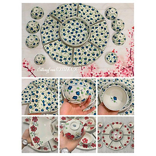 Bộ bát đĩa hoa mặt trời