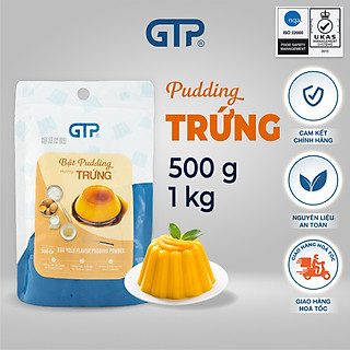 Pudding GTP hương Trứng/ Khoai môn/ Dâu/ Dưa Lưới/ Matcha