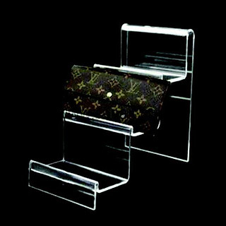 Kệ mica tầng trưng bày ví