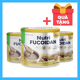 Combo 3 Hộp Thực Dưỡng Fucoidan Nhật Bản (Hộp 400g) - Nutri Fucoidan Plus