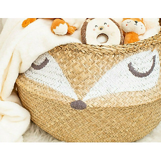 Giỏ cói lục bình 02