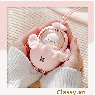 Máy sưởi ấm tay mini Classy hình chú gà con sạc bằng USB PK1363