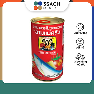 Cá Hộp Ba Cô Gái Sardine - hộp 155gr