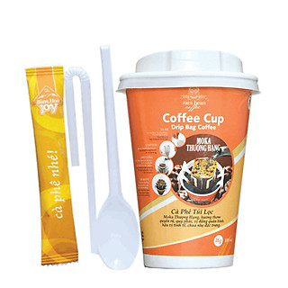 Cà Phê Túi Lọc Moka ly giấy - Khay 4 ly