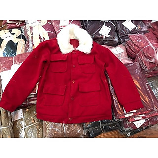 ÁO KHOÁC DẠ ÉP CỔ LÔNG