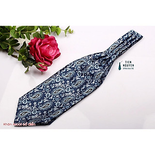 Khăn Ascot cổ điển - Khăn quàng trong áo sơ mi, kèm ảnh minh họa