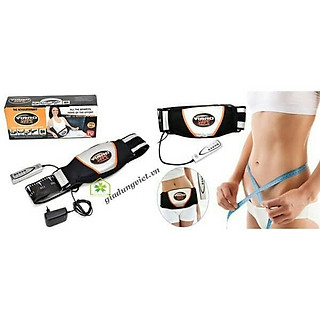 Đai massage đánh tan mỡ bụng nóng & rung Vibro Shape