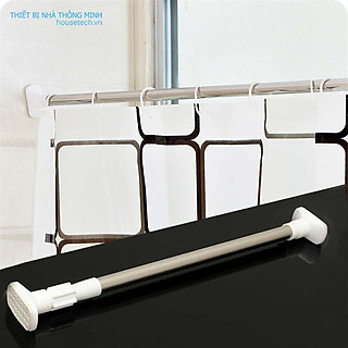 Thanh treo rèm không cần khoan tường , treo quần áo , treo rèm cửa Housetech HT03